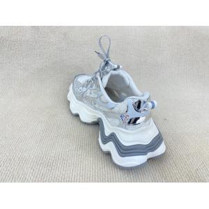Heightening Silver Casual Sneakers Thick Bottom Soft Comfortable Trainers