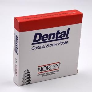 China 1.8mm Orthodontic Dental Gold Plated Screw Posts For Metal Restorations on sale