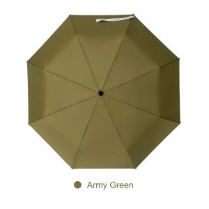 7 Oz Ultralight Umbrella Three Folding Umbrella With Zipper Case