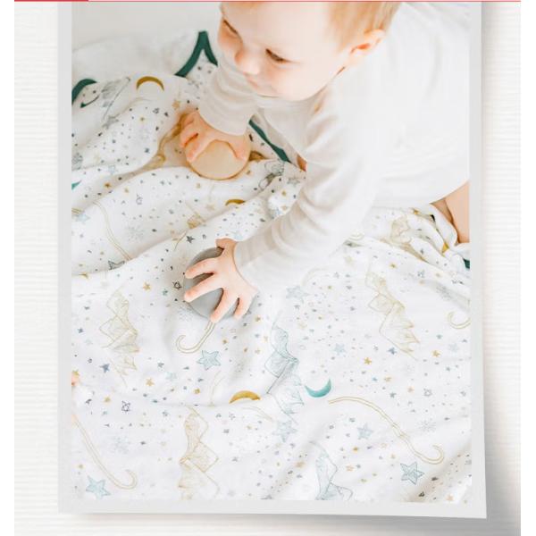 Six Layer Gauzy Cotton Blanket