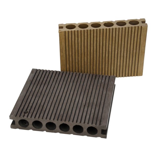 Buy Modern Anti-Uv Outdoor WPC Decking Long-Lasting Wood Plastic Composite Flooring Smooth and Waterproof with Anti-Slip Feature at wholesale prices