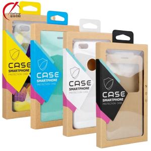 Custom Printed Paper Box for Phone Case with Full CMYK Colors Printing and