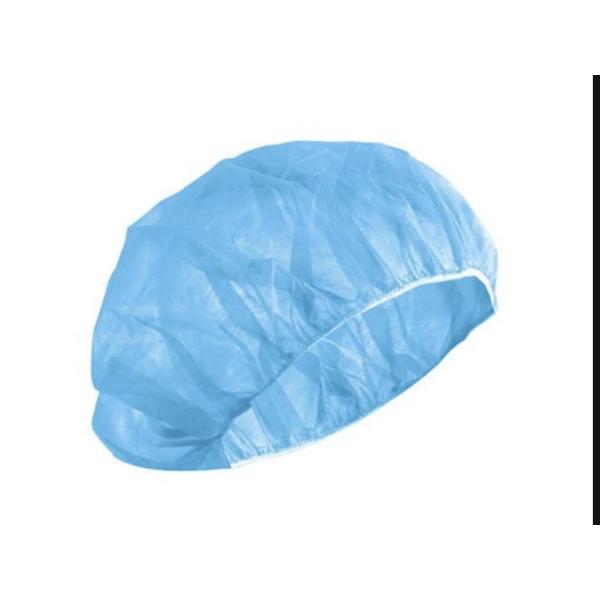 Buy Polypropylene Medical Bouffant Style Scrub Cap Hair Cover Disposable at wholesale prices