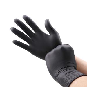 China ASTM D6319 Hotel Restaurant Vinyl Nitrile Blend Gloves Puncture proof on sale