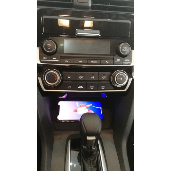In Car Wireless Charger with qi For HONDA Civic 2016 fast chargers 10W in car chargers with 3 coils