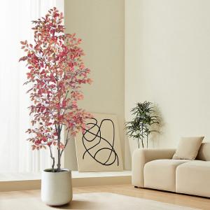 Commercial Artificial Autumn Oak Tree | 160cm 185cm 210cm Fall Foliage Tree for