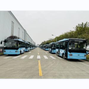 Electric Mini Buses 6.6m Zero Emission Minibus Ebus Two Steps And Automatic