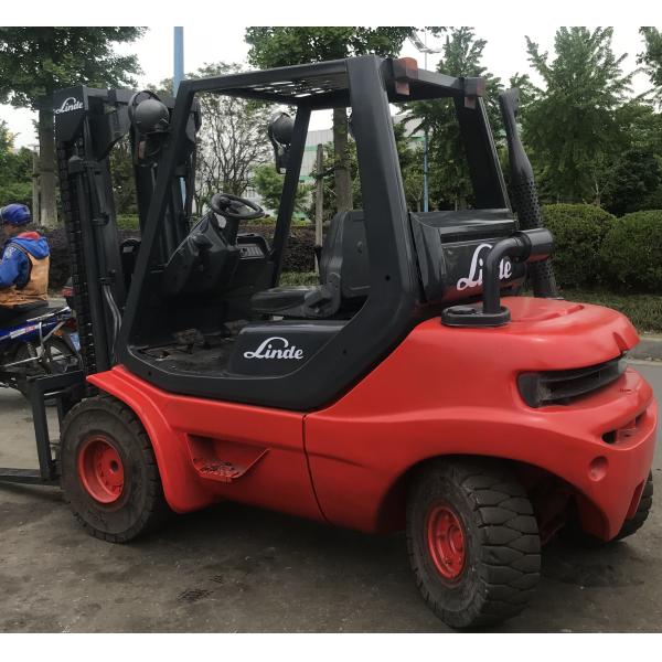 Used Linde 30 3Tons Diesel Forklift Original Germany Linde Lifting Machine Linde Brand Imported