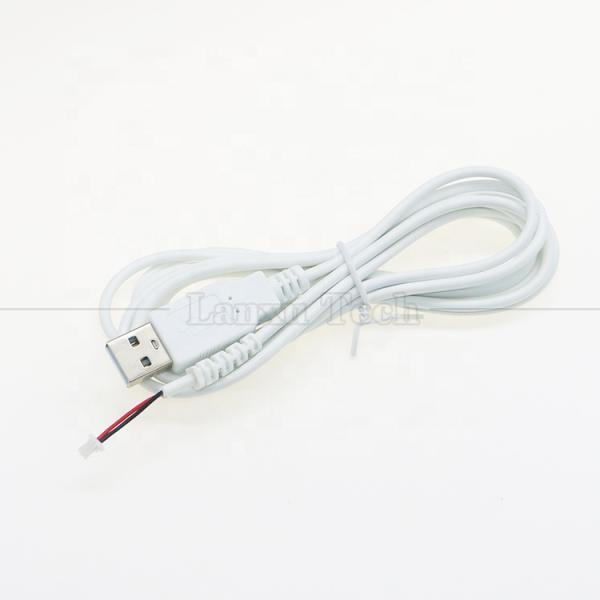 Custom Assembly USB A Male to JST 2pin 1.0mm 2.0mm 1.25mm Pitch SHR MX XH SH VH PH Connector Cable