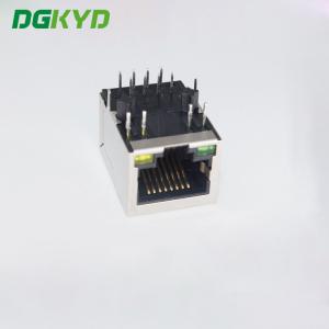 Black Metal Shielded PBT Cat5 RJ45 Connector 8P8C Ethernet Jack RJ45 With