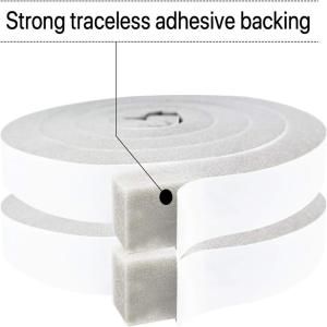 Air Conditioner Self Adhesive Foam Soundproof Weather Stripping