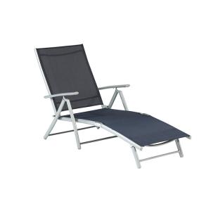 China 2x2 Textilene Metal Garden Sun Loungers on sale