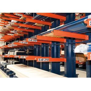 Customized Adjustable Cantilever Racking System Two Side Strong Load Capacity