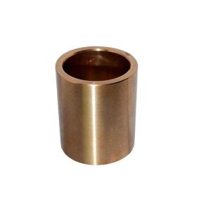 Sintered Bronze Sleeve Bearing , Cylindrical Bronze Bearing Flange Bushing