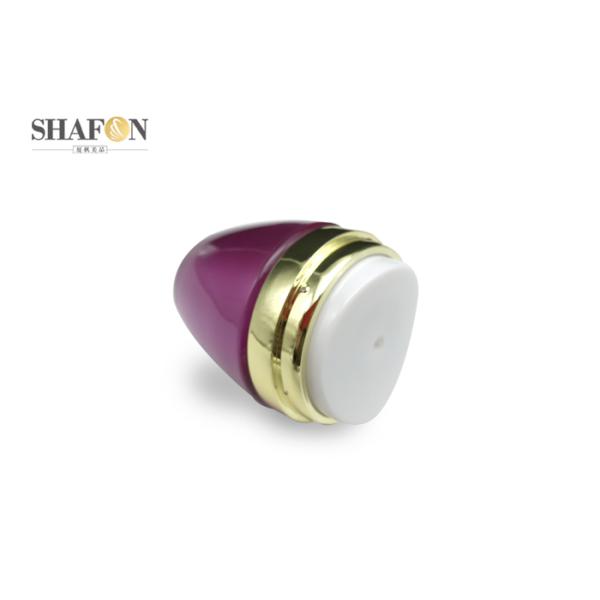 Eye Cream Empty Cosmetic Jars Packaging With AS Lids Irregular Shape