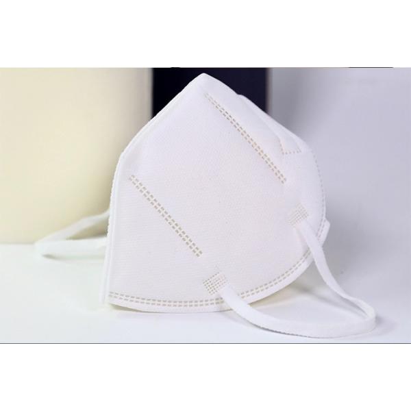 Facial Protective Medical Respirator Mask High BFE 95% - 99.9% Without Valve