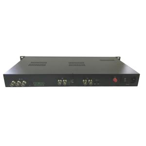 4-ch input and 1-ch output  3G-SDI Fiber Optic Extender with  extender audio