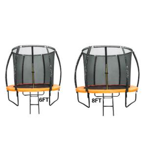 12ft Outdoor Spring Free Professional Trampoline With Enclosures With Safe Net