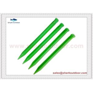 30cm Longer bold environmental plastic tent peg/flat nails