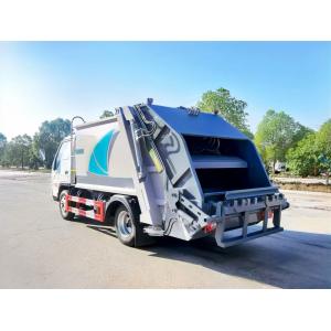 EURO 5 Manual Transmission Rubbish Compactor Garbage Truck Garbage Lifting for
