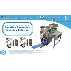Automatic counting and sachet packing machine for hardwares