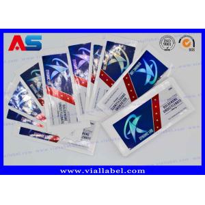 Custom Pharmaceutical Printed Pill Label Sticker For Glass Vial Bottle custom