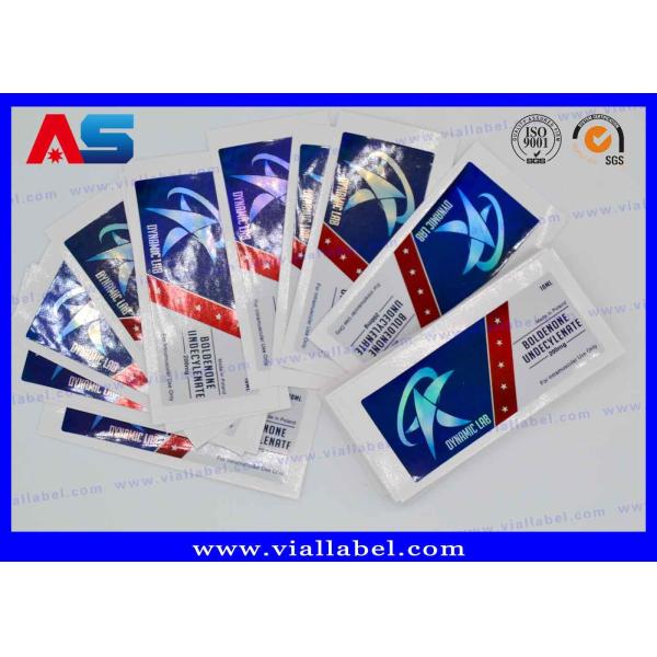 Custom Pharmaceutical Printed Pill Label Sticker For Glass Vial Bottle custom