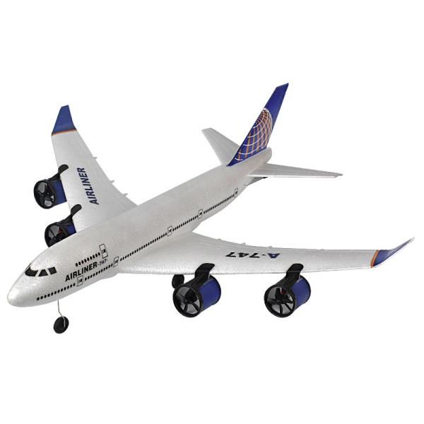 Ready-to-Go 747 3ch Model Flying Jet Airplane Juguet Avion A Control Planes