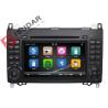 B200 Car DVD Player For Mercedes Benz 2 Din Touch Screen Car Stereo With Wince System for sale