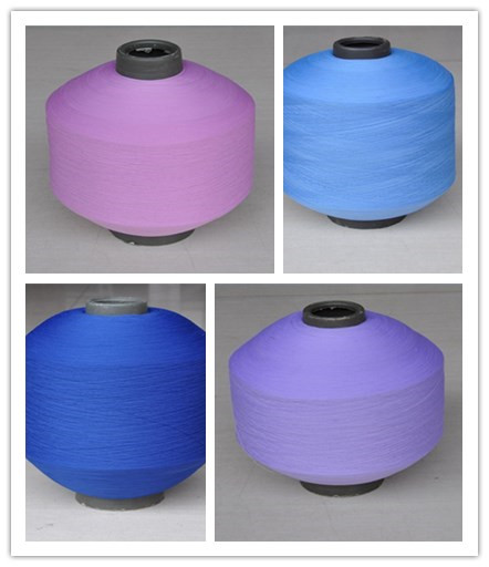 100D / 36F Polyester DTY Yarn Filament With RW SD / FD , Virgin / Semi virgin Material