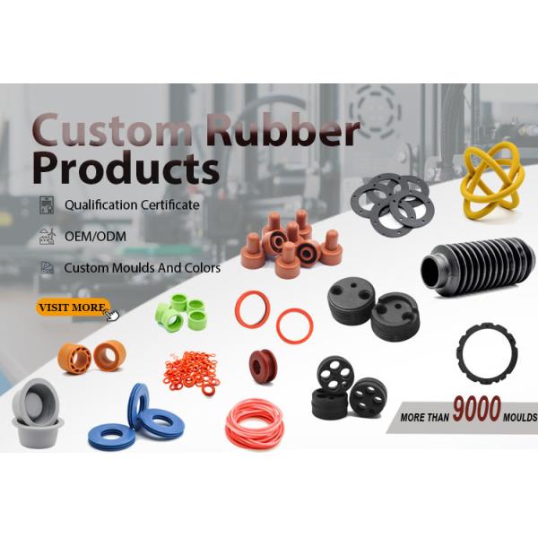 HNBR MVQ Transfer Molded Rubber Parts NBR FKM Custom Silicone Parts