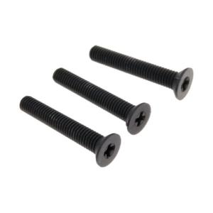 CSK Head Black Nylon Screw M3 Machine Thread Plastic Fastener