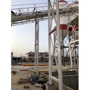 Capacity 150m3 260KW Mobile Batching Plant Mobile With JS3000 Mixer