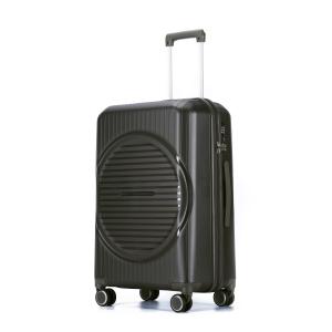 China 210D Lining ODM Black Lightweight Hard Suitcase on sale