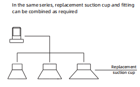 SP2F Series Thin Lip Flat Suction Cup