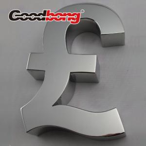 Custom Outdoor Waterproof Polished Stainless Steel Letter