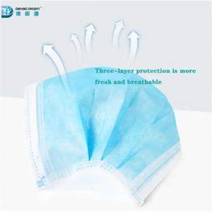 CE FDA Non Woven Fabric Earloop Mask