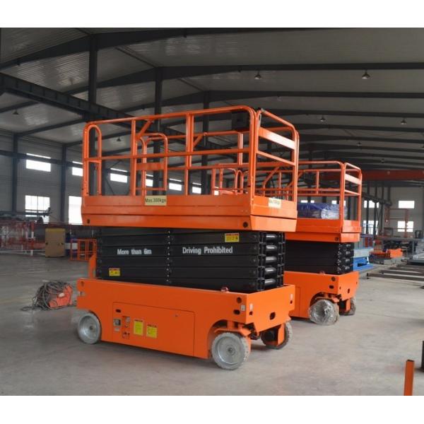 10m Battery Driven Self Propelled Electric Scissor Lift
