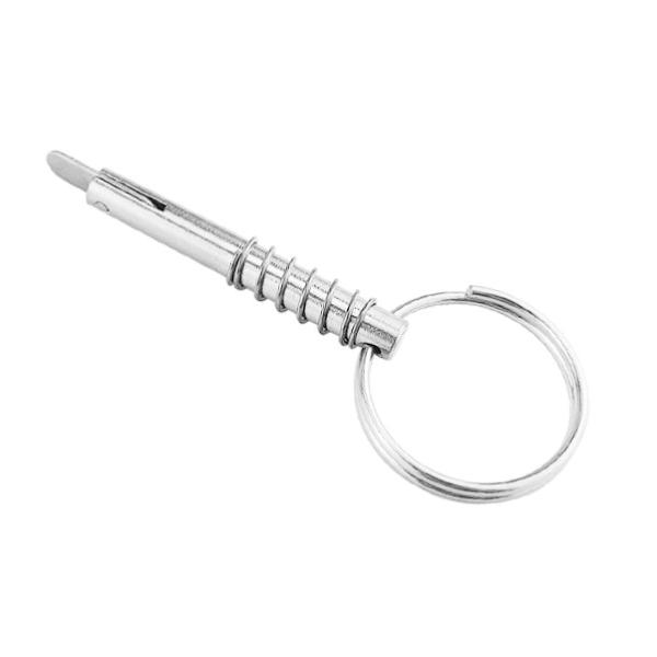 Marine Grade Boat Quick Release Pin with Drop Spring Stainless Steel Pin Diameter x Usable Length Pack 2 316 Alloy Steel