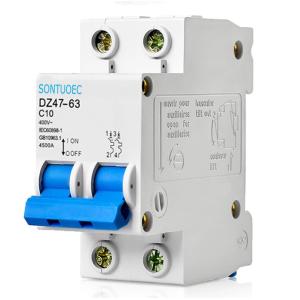 Sontuoec 400V 1P 2P 4.5kA 63A MCB Circuit Breaker