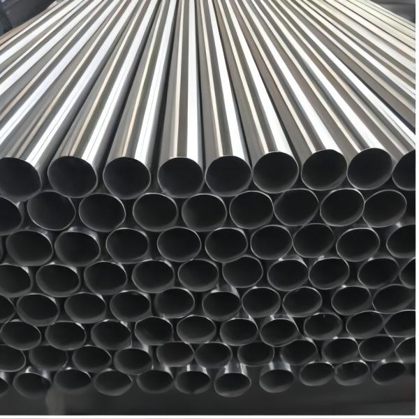 Buy Polished Hairline SS Round Pipe 430 6061 25mm Inner Diameter ISO Certificate at wholesale prices