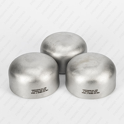 Buy SUS 304 316L Stainless Steel Buttweld End Cap Beveled at wholesale prices