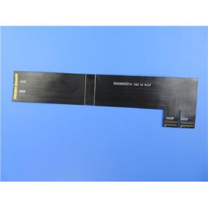 Quality Double Layer Flexible PCB With Black Solder Mask for sale