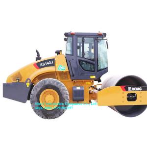 Quality Full Hydraulic Construction Road Roller Single Drum XS143J 103Kw Euro III for sale