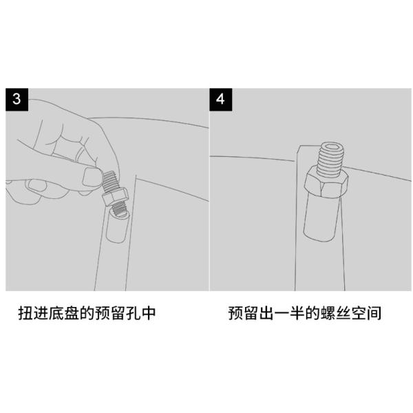 Wear Resistant 40cm Diameter Metal Coffee Table , Irregular Round Tea Table