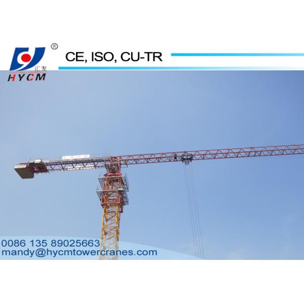 55m Jib 6/8ton 1.6*1.6*3m Split Mast Section QTP5515 Topless Flattop Tower Crane