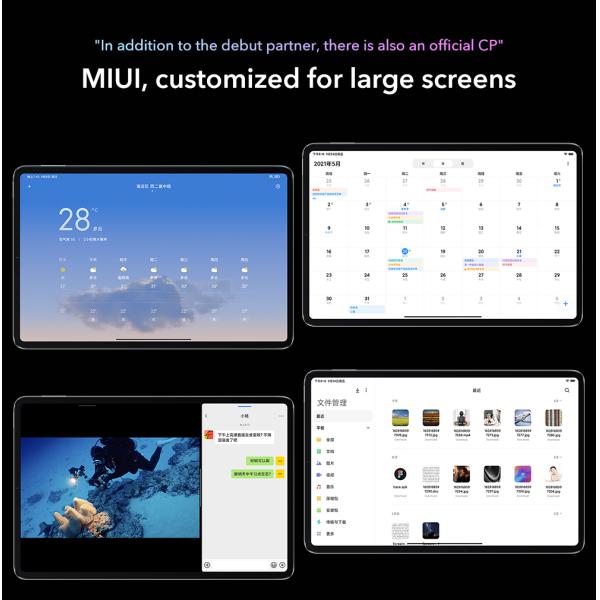 Original Xiaomi Mi Pad 5 11 Inch Qualcom Snapdrgon 860 8720mah 6GB 128GB WiFi Version Mi Pad5 Tablet