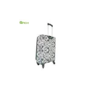 Printing Material Soft Sided Luggage with Two Pockets