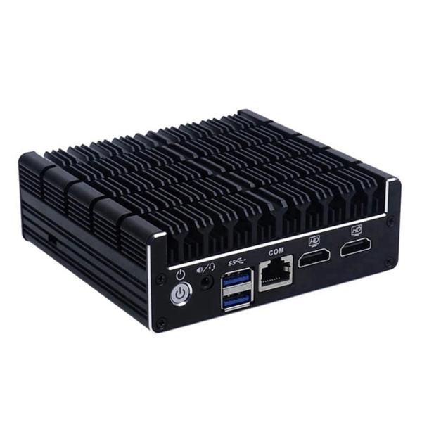 China 4 Lan RJ45 Intel J3060 Industrial Fanless PC For TV BOX on sale China 4 Lan RJ45 Intel J3060 Industrial Fanless PC For TV BOX on sale