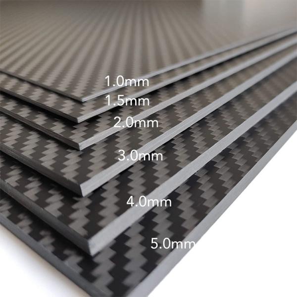 Buy Low Density High Strength Carbon Fiber Sheet Light Weight Rigidity at wholesale prices